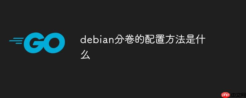 debian分卷的配置方法是什么-小浪学习网