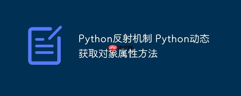 Python反射机制 Python动态获取对象属性方法-小浪学习网