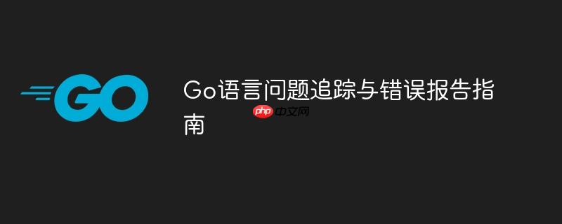 Go语言问题追踪与错误报告指南-小浪学习网