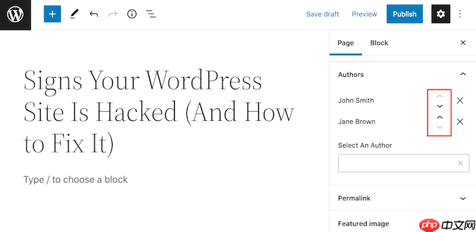 如何在 WordPress 中为帖子添加多个作者（共同作者）