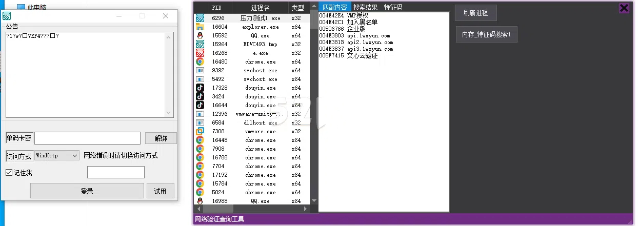 一键查网络验证工具源码-小浪学习网