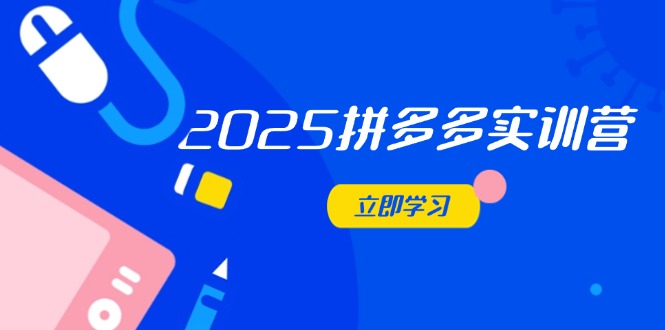 （14531期）2025拼多多实训营：深度剖析运营关键，助力电商人快速提升-小浪学习网