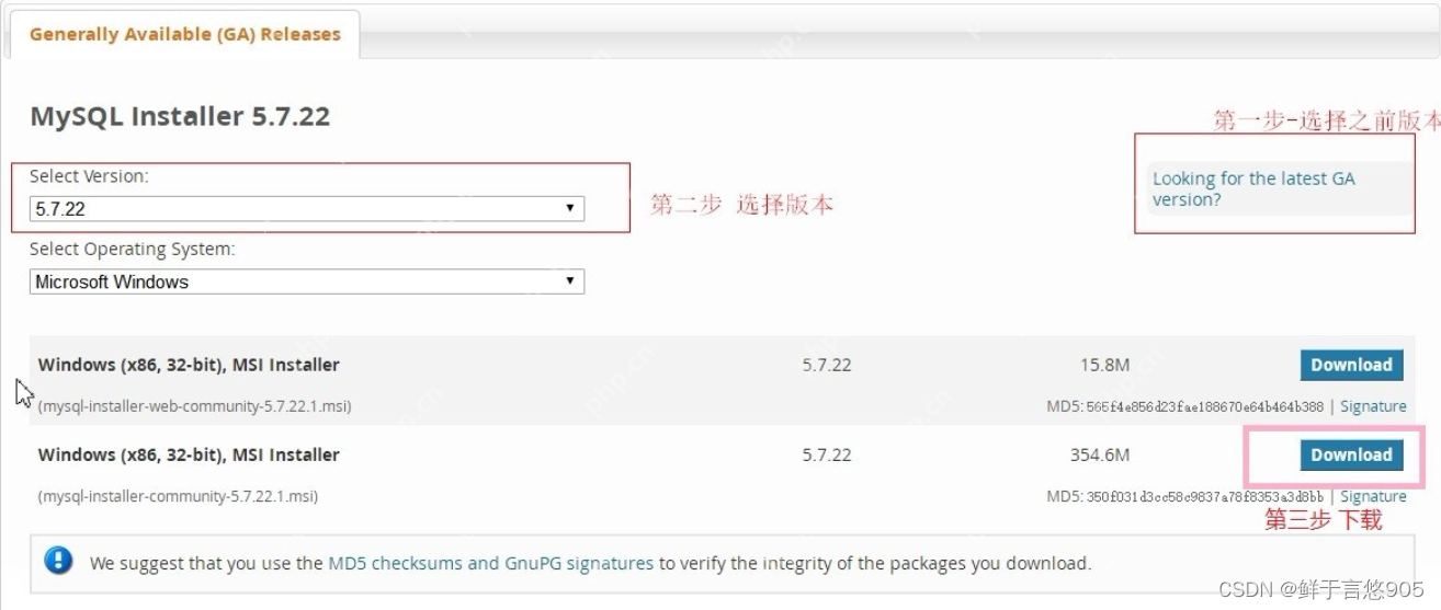 Windows下通过MySQL Installer安装MySQL服务