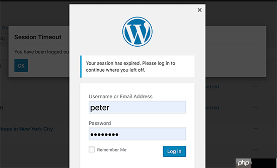 如何在 WordPress 中自动注销空闲用户