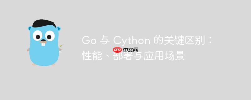 Go 与 Cython 的关键区别：性能、部署与应用场景-小浪学习网