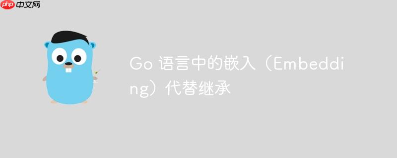 Go 语言中的嵌入（Embedding）代替继承-小浪学习网