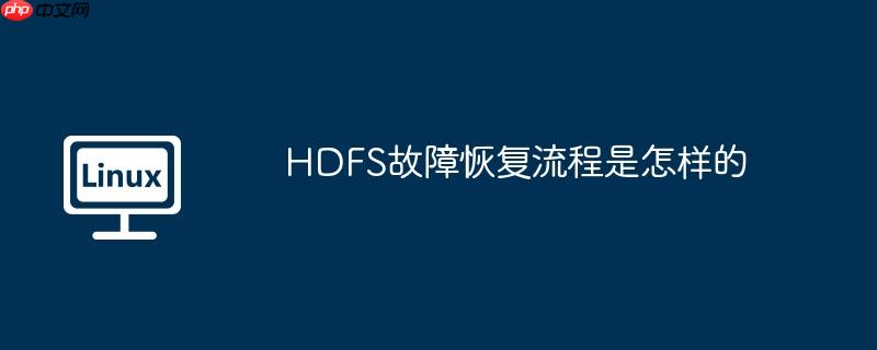 HDFS故障恢复流程是怎样的-小浪学习网