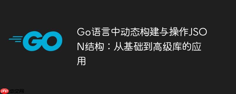 Go语言中动态构建与操作JSON结构：从基础到高级库的应用-小浪学习网