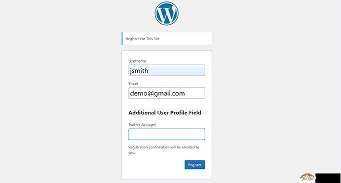 如何在 WordPress 注册中添加其他用户配置文件字段