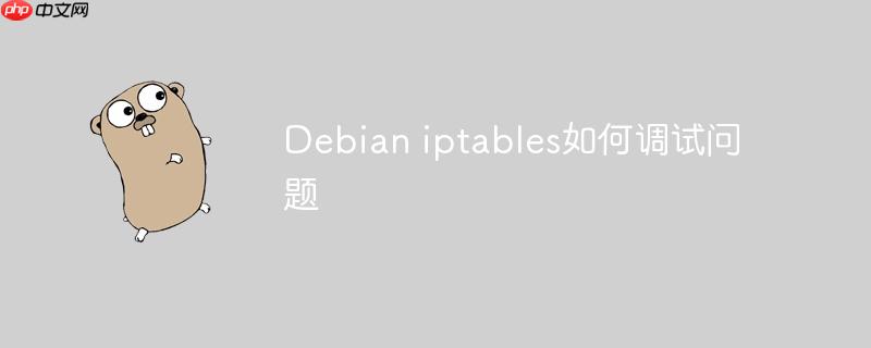 Debian iptables如何调试问题-小浪学习网
